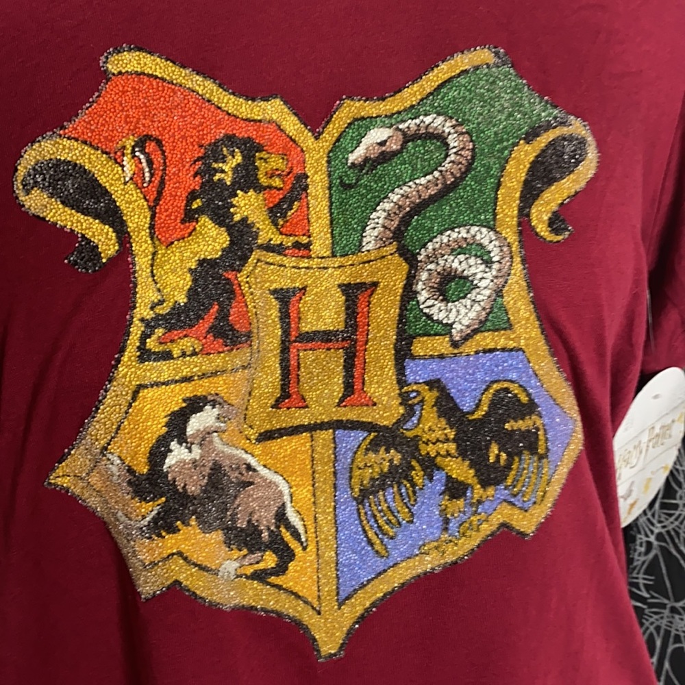 Plus size Harry Potter T-Shirt with removable Cape - Picture 2 of 9
